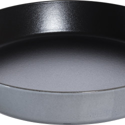 STAUB 珐宝 铸铁煎锅,灰色,34厘米