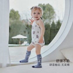 巴厘小猪 婴儿薄款不勒腿防蚊袜