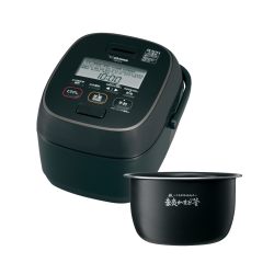 Zojirushi Mahobin NW-JZ10-BA 电饭煲 5.5克 高温 压力感应型 日本制造 清洁件 2件 黑色