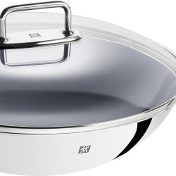 ZWILLING 双立人 炒锅 不锈钢材质 直径32厘米 可洗碗机 适电磁炉燃气灶 可微波