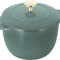 STAUB 珐宝 珐琅铸铁锅 桉树色 M 16厘米 饭锅 2合（约 300 克） 铸铁 搪瓷 锅 饭锅 La Cocotte de GOHAN Z1025-325