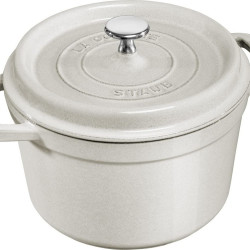 STAUB 珐宝 STAUB 珐宝 双手柄搪瓷锅 20厘米 大号 支持IH电磁加热 [日本正规产品] 40508-426