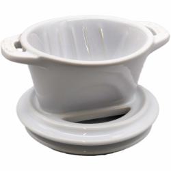 STAUB 珐宝 咖啡滤杯 光泽白 陶瓷制 滤杯 1~2杯 白色 40508-535