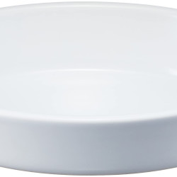 Staub 陶瓷椭圆形方形 白色 17cm
