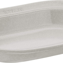 ストウブ(Staub) 椭圆盘 25cm 咖喱盘 陶瓷 微波炉兼容 陶瓷盘 40508-030