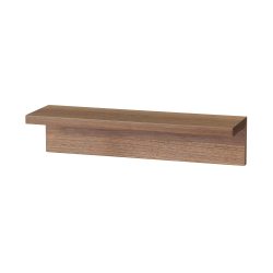 无印良品 壁挂式家具 架子 胡桃木 宽44×深12×高10厘米 44505106