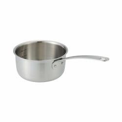 无印良品 不锈钢铝全三层钢单柄锅 约1.5升/约宽36×高13厘米 82219920 银色