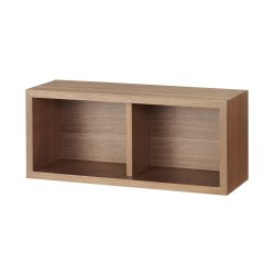 无印良品 可挂在墙上 家具 箱 胡桃木 宽44×深15.5×高19厘米 44505144