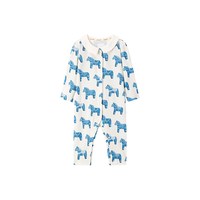 milkbarn 2026秋冬新品婴幼儿长袖连体服翻领哈衣爬服宝宝纯棉衣服