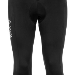 Vaude 巍德 Men's Active 3/4 （七分裤） 骑行裤 带功能性座垫的男裤 黑色 L