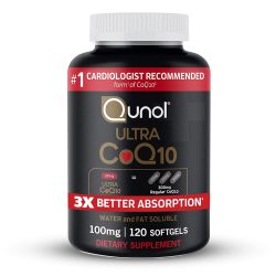 Qunol 辅酶Q10软胶囊 100mg 120粒 抗氧化