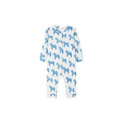 milkbarn 2026秋冬新品婴幼儿长袖连体服宝宝纯棉可爱印花爬服透气