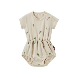 milkbarn 春夏婴儿短袖包屁衣男女宝宝哈衣爬服婴幼儿衣服