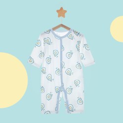 乐思甜 婴儿衣服夏季薄款连体哈衣宝宝空调服莫代尔新生儿服