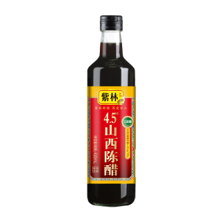 紫林 醋 4.5度山西陈醋420ml 零添加 纯粮酿造食醋