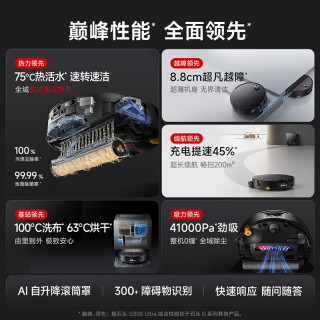 石头 A3060R 自动上下水版 G30S Ultra 扫拖一体机