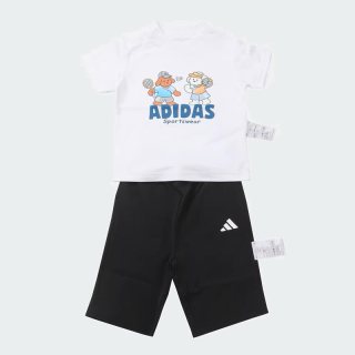 adidas 26年夏季新款 图案印花运动套装 KG5919