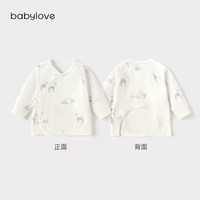 88VIP：Babylove 新生儿半背衣纯棉春秋初生婴儿上衣寸草春晖