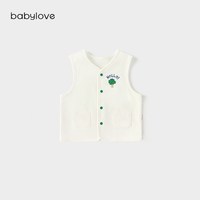 88VIP：Babylove 婴儿马甲纯棉坎肩宝宝春秋知蔬达理