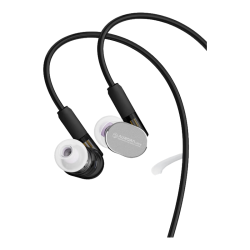 rose technics 听声辨位有线耳机 带麦 有线充电 榭湖银 3.5mm