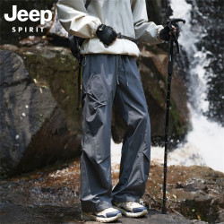 JEEP SPIRIT 吉普冲锋裤男 深灰色 XL