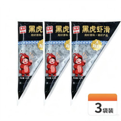 丰华 5A黑虎虾滑100g*3袋     95%虾仁