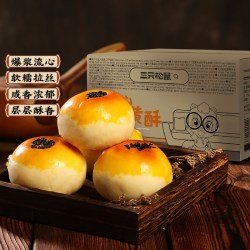 三只松鼠 蛋黄酥 500g 约10枚