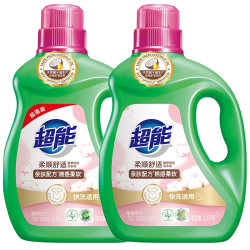 超能 植翠低泡系列 柔顺舒适洗衣液 馨香依兰