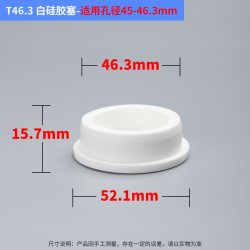 朋意 下水道封口盖地漏盖封闭盖下水管密封塞50管塞子浴缸下水塞堵塞头