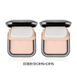 KIKO MILANO KIKO 经典组合蜜粉饼定妆补妆遮瑕干湿两用防晒粉饼