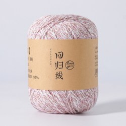 LOVEYARN 素年 亚麻棉天然毛线棉麻线diy棒针钩针手工编织毛线球