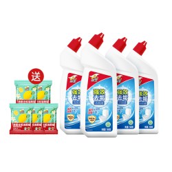 威王 强效洁厕500g*4瓶+送洁厕块*5块
