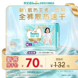 帮宝适 一级帮拉拉裤 L码 33片
