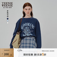 TEENIE WEENIE 女士圆领卫衣 藏青色 S