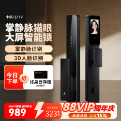 德施曼 Q2FV 人脸识别掌静脉 智能门锁