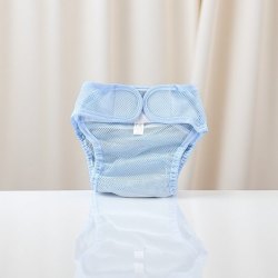 洋洋鸭 新生婴儿尿布裤夏季薄款透气宝宝尿布兜可洗介子神器纸尿片固定带