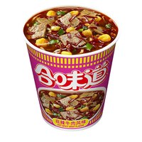 88VIP：日清食品 日清合味道麻辣牛肉方便面泡炒面免煮3分钟美味汤浓面劲道