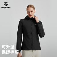 百亿补贴：诺诗兰 户外Primaloft棉服新款女防泼石墨烯保暖外套NPJEH2728S