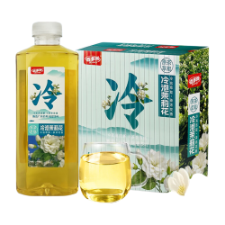Hidolly 100%冷泡茉莉花茶原茶萃取无糖茶饮料-T 100%冷泡茉莉花茶900mL*3瓶