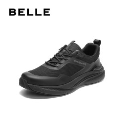 百丽 限时四小时！百丽（Belle）网面透气健步鞋（第二件半价）
