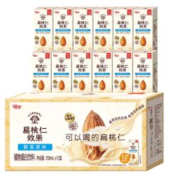格力高 扁桃仁坚果奶 原味坚果饮250ml*12礼盒装