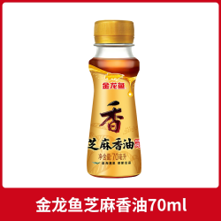 金龙鱼 100%纯芝麻香油 220mL