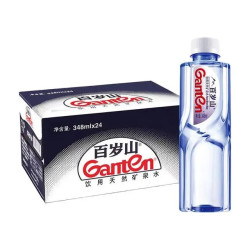 百岁山 饮用天然矿泉水 348ml*24瓶