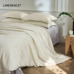 LIMERENCE A类100支纯棉埃及棉防螨四件套双股床单床笠长绒棉床品