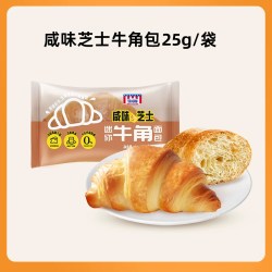 曼可顿原味牛角包可颂面包家庭学生儿童三明治专用早餐牛角面包