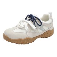 达芙妮 2026新款 多巴胺复古 德训鞋 TJ DTQ1708 米灰色