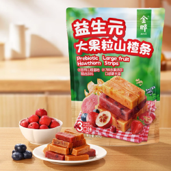 金晔 益生元大果粒山楂条300g蓝莓橘皮山楂零食无添加