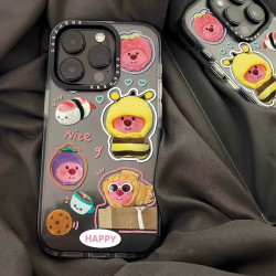 iPhone14Promax手机壳苹果15卡通13pro少女XR露比xs全包12防摔11