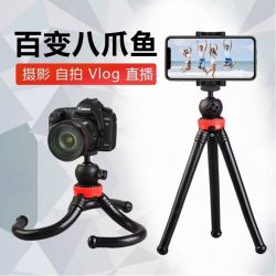 八爪鱼三脚架 手机支架 八抓鱼三脚架手机夹蓝牙遥控器自拍手机架