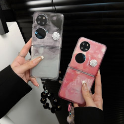 适用华为p50pocket手机壳新款pockets套pocket2国风高级水墨女款